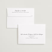 "Romantic Label" - Save the Dates in Ink by Carolyn MacLaren - FREE Recipient Addressing