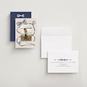 "Neddy" - Save the Dates in Blue Spruce by Carrie ONeal - Assembled