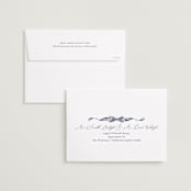 "Neddy" - Save the Dates in Blue Spruce by Carrie ONeal - FREE Recipient Addressing