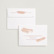 "Let's Party" - Save the Dates in Rose by Hudson meet Rose - FREE Recipient Addressing