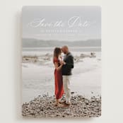 "Enchanted Love" - Save the Dates in Cloud by Ashlee Townsend - Front