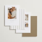 "Enchanted Love" - Save the Dates in Cloud by Ashlee Townsend - Back of Card Options