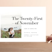 "Frankie" - Save the Dates in Ink by Karen Schipper - Front