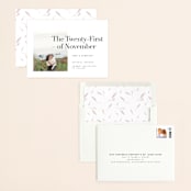 "Frankie" - Save the Dates in Ink by Karen Schipper - Assembled
