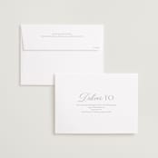 "Classic Manor" - Save the Dates in French Blue by Stacey Meacham - FREE Recipient Addressing
