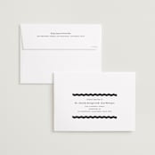 "Main Event" - Save the Dates in Onyx by Devika Keskar - FREE Recipient Addressing