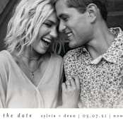 "Oh My Heart" - Save the Dates in Goldenrod by Bethan - Detail