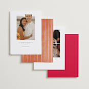 "So Happy" - Save the Dates in Happiness by Sumak Studio - Back of Card Options