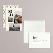"Big Date" - Save the Dates in Ivory by Anastasia Makarova - Assembled