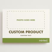 "Landscape" - Save the Dates in Charcoal by Minted - Front