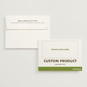 "Landscape" - Save the Dates in Charcoal by Minted - Save the Date with Envelope