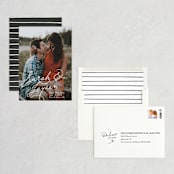 "Name Love" - Save the Dates in Snow by Chasity Smith - Assembled
