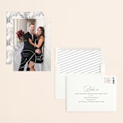 "Hold On" - Save the Dates in Linen by Carolyn MacLaren - Assembled