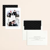 "All In" - Save the Dates in Blanc by Stacey Meacham - Assembled