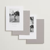 "Enamored" - Save the Dates in Pearl by Pixel and Hank - Back of Card Options
