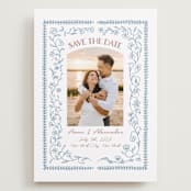 "Perfect Day" - Save the Dates in Aquamarine by Elisa Lara Campos - Front