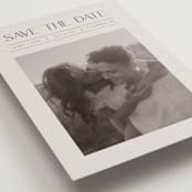 "you and me" - Save the Dates in Mist by Christy Hy Lee - Detail