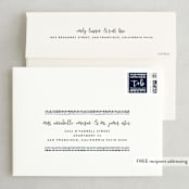 "Favorite Photo" - Save the Dates in Denim by Jody Wody - FREE Recipient Addressing