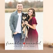 "Sidewalk Love" - Save the Dates in Heart by Jessica Corliss - Front