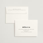 "It's a Date" - Save the Dates in Tuxedo by That Girl Press - FREE Recipient Addressing