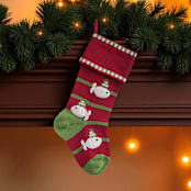 "Fish Stocking For Cat - Red" - Stockings in red by Melange Collection