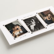 "Vintage Album" - Save the Dates in Snow by Tamara Hilje - Detail