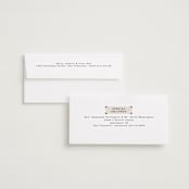 "Vintage Album" - Save the Dates in Snow by Tamara Hilje - FREE Recipient Addressing