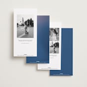 "Breathe love" - Save the Dates in Wave by Yuliya Evseeva - Back of Card Options