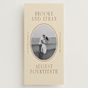 "Ethan" - Save the Dates in Buttercream by Angela Garrick - Front