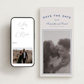 "Summer Story" - Save the Dates in Capri by Wildfield Paper Co - FREE Wedding Website