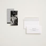 "classic timeless" - Save the Dates in Snow by Maja Cunningham - Assembled
