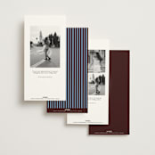 "Aperitif" - Save the Dates in Fig by Megan Davis - Back of Card Options