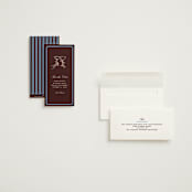 "Aperitif" - Save the Dates in Fig by Megan Davis - Assembled
