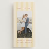 "palmetto" - Save the Dates in Lemon by Ellen Schlegelmilch - Front