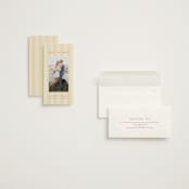 "palmetto" - Save the Dates in Lemon by Ellen Schlegelmilch - Assembled