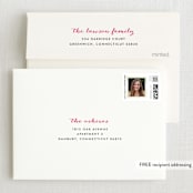"Sixteen Karats" - Sweet Sixteen Party Thank You Cards in Light Rose by Monica Tuazon - FREE Recipient Addressing
