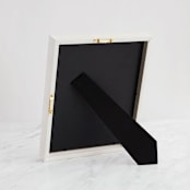 "Maple 8x10" - Standing Frame in pale maple by Minted - Back