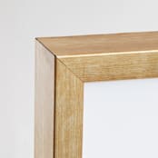 "Gold 11x14" - Standing Frame in brass gold by Minted - Closeup