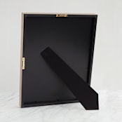 "Gold 11x14" - Standing Frame in brass gold by Minted - Back