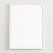 "Maple 18x24" - Standing Frame in pale maple by Minted - Front