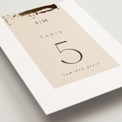 "Modern Serene" - Table Numbers in Blush by Hannah Williams - Detail