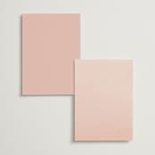 "Jardin" - Table Numbers in Carnation by Everett Paper Goods - Back of Card Options
