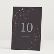 "North" - Table Numbers in Twilight by Baumbirdy - Folded