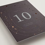 "North" - Table Numbers in Twilight by Baumbirdy - Detail