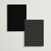 "Inventive" - Table Numbers in Pepper by Olivia Raufman - Back of Card Options