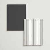 "Lustre" - Table Numbers in Cloud by Nicole Walsh - Back of Card Options