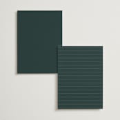 "Style and grace" - Table Numbers in Forest by Stacey Meacham - Back of Card Options