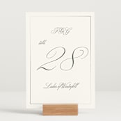 "toulomotiri" - Table Numbers in Sugar by chocomocacino - Displayed (stand not included)