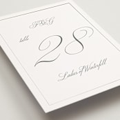 "toulomotiri" - Table Numbers in Sugar by chocomocacino - Detail