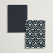 "Deco pattern" - Table Numbers in Cote d'azur by Ana de Sousa - Back of Card Options